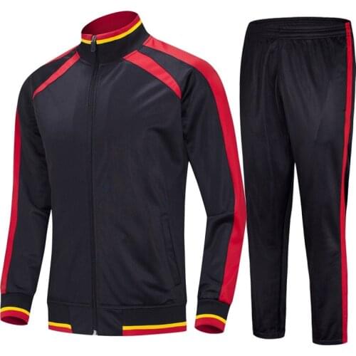 Autumn Winter Men Soccer Training Suits Survetement Football Basketball Sports Set Running Tracksuits Jogging Sportswear Kit
