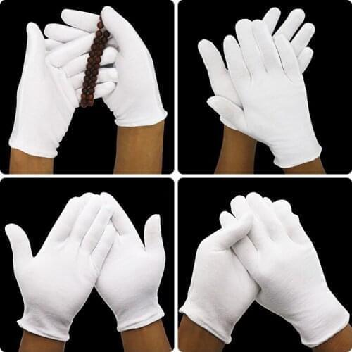 Cotton work Gloves for Dry Hands Handling Film SPA Gloves Ceremonial Inspection Gloves Household Cleaning Tools Gloves