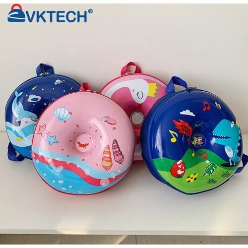 Kindergarten Children Cute Cartoon Donuts Knapsack 3D Hard Shell School Bag Girls Boys Leisure Backpack Small Handbags