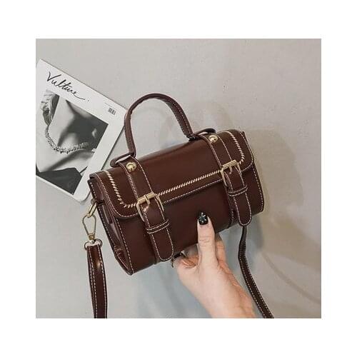 Retro Totes Bags Women Bag Trendy Handbag Shoulder Messenger Bag 2020 New Womens Small Square Bag Casual Shoulder Bag