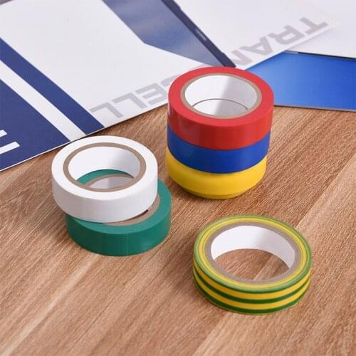 15M Electrical Tape INSULATION TAPE PVC Electrical Tape Film Tape Waterproof Self-Adhesive Electrician Tape