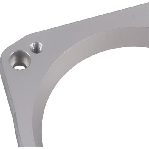 LS 92mm Intake Manifold to 102mm Throttle Body Adapter Plate , Adapts a 102mm throttle body to the intake