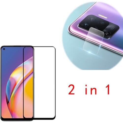 For OPPO Reno 5 Lite Screen Protector High Clear Tempered Glass For Reno5 Lite Glass Full Glue Front Flim