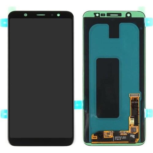 SUPER AMOLED LCD For Samsung Galaxy A6 2018 Display Touch Screen Digitizer Panel Assembly A6 Plus A6050 LCD A6050F Display