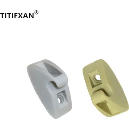 1Pcs Car Sun Visor Make-Up Mirror Buckle Clip For VW Jetta Poussin Santana 2000 3000 Plastic Fasteners