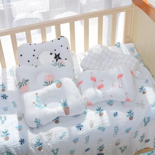 1Pcs Bedding Baby Kids Pillow Anti Roll Sleeping Pillow Neck Head Baby Pillow Multifunctional Dropship