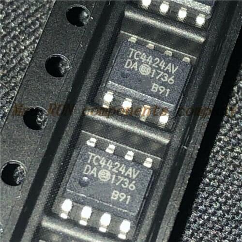10PCS/LOT TC4424AVOA TC4424AV SOP8 SIO-8 New original In Stock