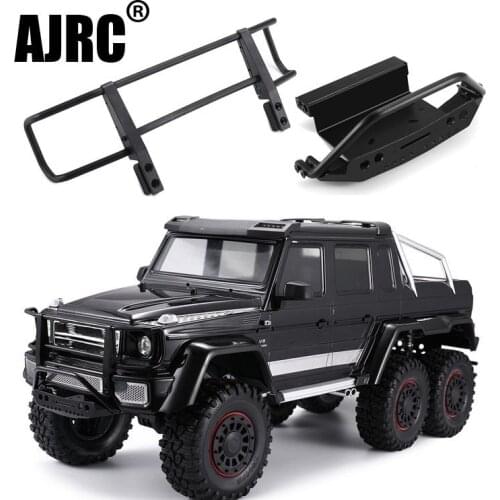 AJRC TRAXXAS TRX-4 G500 TRX6 G63 metal CNC aluminum alloy front bumper stinger front bumper simulation climbing accessories