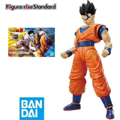 BANDAI Figure-rise Standard Son Gohan Anime Future Assembly Model Kids Toys Gift for Children