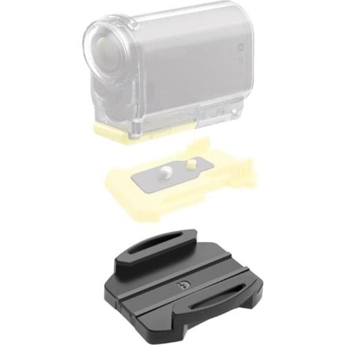 2 Curved Surface Mounts 2 Adhesive Stickers Replacement for Sony Action Camera DZ-S3 FDR-X3000 HDR-AS100V HDR AS15 ccessories