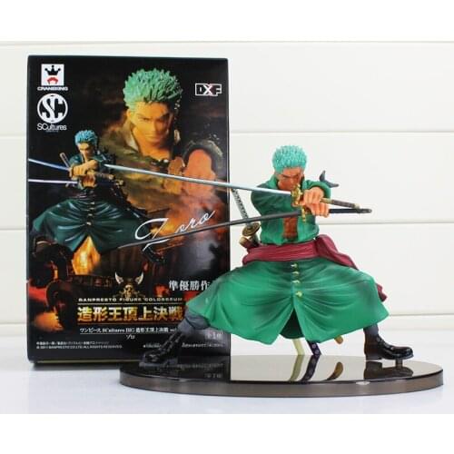 2017 Japanese One Piece 14cm 6inch Zoro Sauron PVC Action Figures Anime Animation Toys With Retail Box