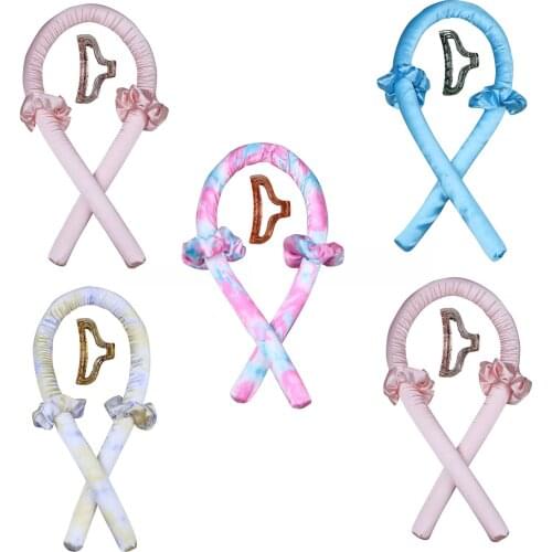 Heatless Curling Rod Headband Lazy Curler Silk Curling Ribbon Silk Curling Ribbon Heatless Hair Curling Ribbon Make Hair Curly