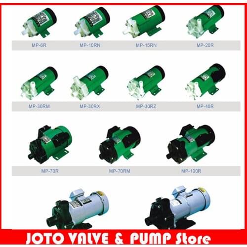 MP-30R Plastic Magnetic Drive Pump Acid Resistance Magnetic Centrifugal Pump Transport Waste Liquid
