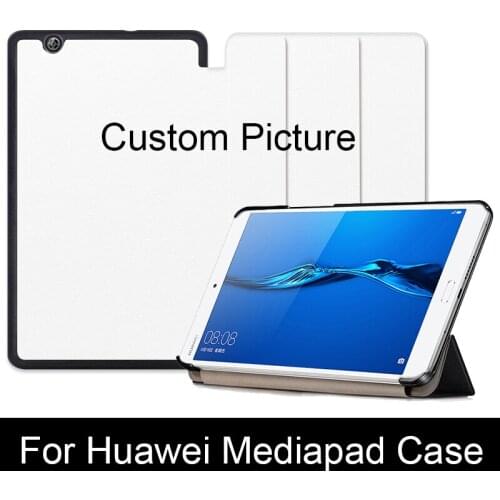 MTT Custom Design For Huawei Mediapad M3 T3 M5 M6 7 8 8.4 10 10.1 10.8 inch Tablet Case PU Leather Flip Stand Protective Funda