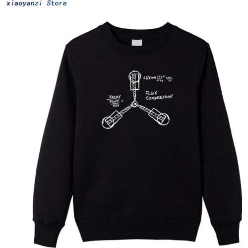 New Arrival Back To The Future Men 2020 sweatshirts Science Funny Mens pullovers Cotton High Quality sportswear hoodies