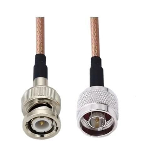 N Male to BNC Male Connector Pigtail Jumper RG316 Cable 50 ohm