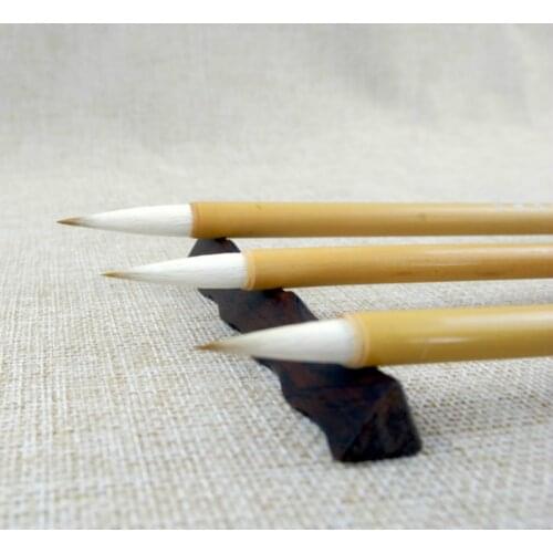 Multiple Hair Chinese Calligraphy Pen 3pcs/set Chinese Painting Brushes Chinese Calligraphy Writing Brushes Writing Supplies