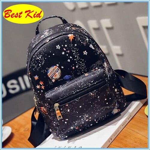 NEW design Planet backpacks for Childrens Boys cool School bags Girls fashion leather Backpacks Trend Bags for Teenagers SMT250