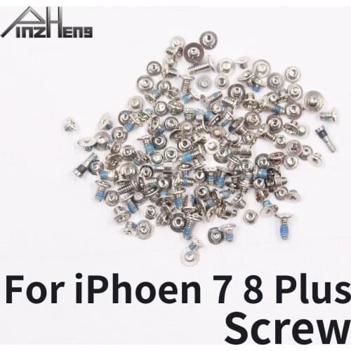 PINZHENG Complete Screw Kit For iPhone 7 8 Plus Screw Set Replacement 2 Bottom Dock Screws Accessories Set Repair Bolt