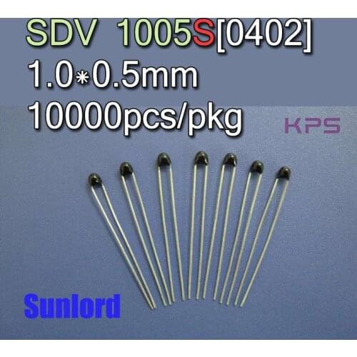 SDV 1005S Multilayer Chip Varistor Computer ESD I/O EFT Burst protection Phones PDA 5G AI EMI NTC IC Transistor SMD