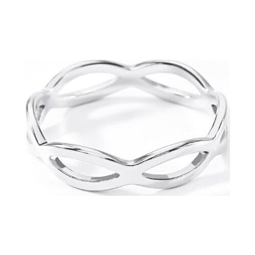 Silver Gold Rose Oval Design Men or Women Hollow Ring Fashion Finger Ring Jewelry Nice