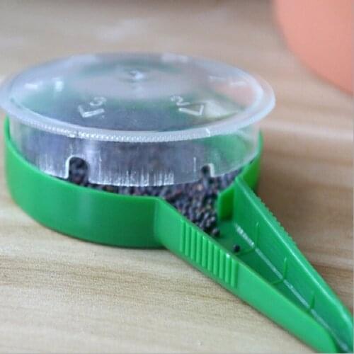 Garden Plant Seed Dispenser Sower Planter Seed Dial Adjustable Size Disseminator Planter Seeder Gardening Flower Tools