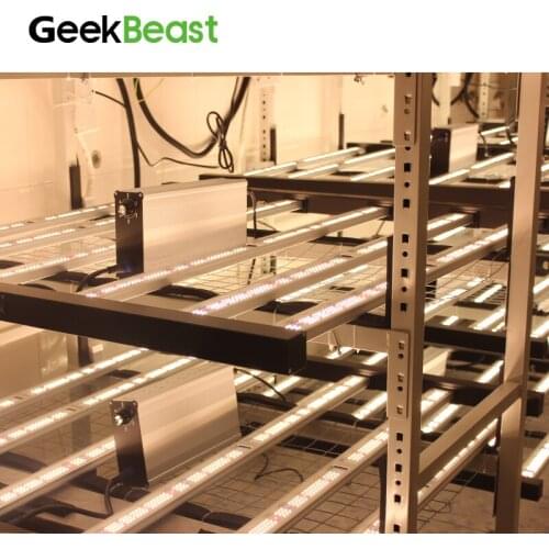 Geekbeast pro 630w led grow light bars lm301h lm301b with UV IR 660nm far red Geekbeast
