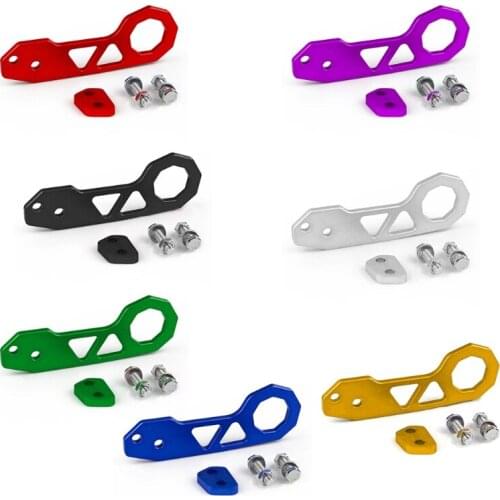 D7YA Universal Aluminum Alloy Racing Car Rear Bumper Tow JDM-Hook Accessories For Trailer Racing Cars Hauling Towing Tools