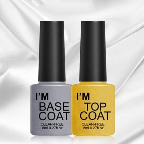 High Quality Colorful Gel 1 Bottle UV Gel Nail Polish Long Lasting Top/Base Coat Soak Off Gel Varnish for Manicure Pedicure