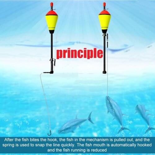 Automatic Fishing Floats Portable Fishing Bobber Carp Floating Fishing Accessory Outdoor Portable Easy Fishing Carrying