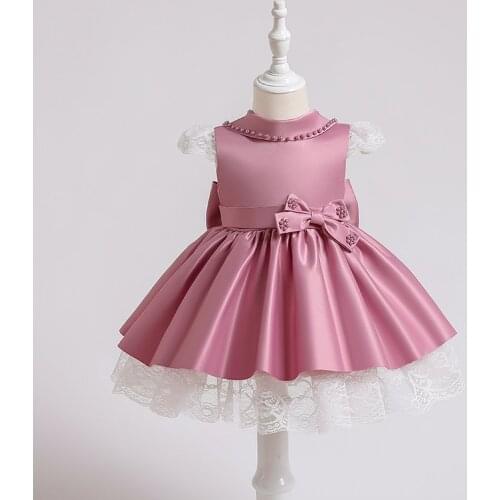 Kids Tutu Newborn Christening Princess Toddler Birthday Party Children Baptism Baby Girl Clothes Summer Dresses Vestidos 1 Year