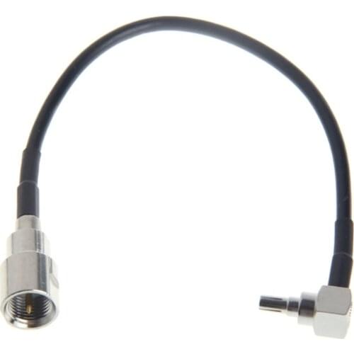FME Male Plug To CRC9 Right Angle Connector RG174 Pigtail Cable 15cm 6\" Adapter L69A