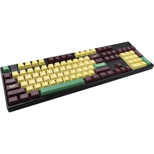GMK-KEY Avocado Keycap Cherry Profile DYE-SUB Personalized pbt Keycaps For Mechanical Keyboard GK61 DZ60 84 96 Layout iso Key
