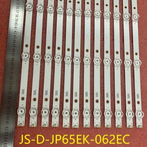 Kit 12pcs 6LED(6V) LED Backlight bar For AKAI AKTV655 JS-D-JP65EK-062EC E65EK-P1000/600-2BN D66K18 V650DJ6-C02