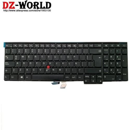 New Original LA Latin Spain keyboard for Lenovo Thinkpad P50S T560 W540 T540P W541 T550 W550S L540 L560 Laptop 04Y2429