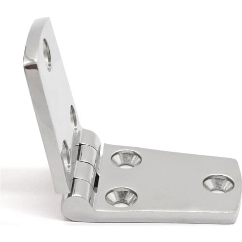 Boat Steel Mirror Polished Door Hinge Boat Parts Accessories