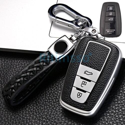 2020 New Soft TPU Car Key Case Cover for Toyota Prius Camry Corolla C-HR CHR RAV4 Prado 2018 Accessories Keychain Covers
