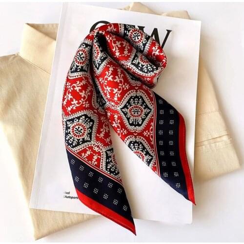 New 2021 women scarf summer 100% silk scarves shawls lady wraps soft pashimina female Echarpe beach stole bandana luxury brand