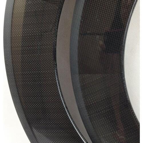 Road bike carbon rim 20mm wide 38mm 50mm 60mm 80mm depth UD 3k external 16h 20h 24h 21h V brake factory 700c clincher rims