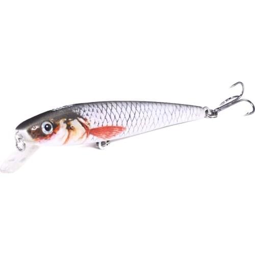 1pcs/Sea fishing float Swim fish hard bait11cm/11g Artificial ABS3D eyes crank bait wobbler bass spin Treble hook Fishing tackle