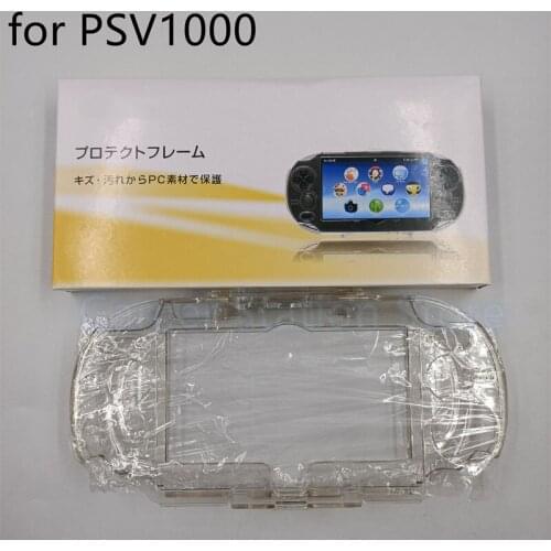 Clear Crystal Hard Protective Case Cover Skin Shell For Sony PSV PSVITA 1000 Clear Protective Shell for PSV1000 Accessories