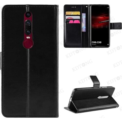 Luxury Flip Leather Case For HuaWei Mate RS Porsche Design Invisible Holder with Card Holder Wallet Shockproof Cover Coque Capa