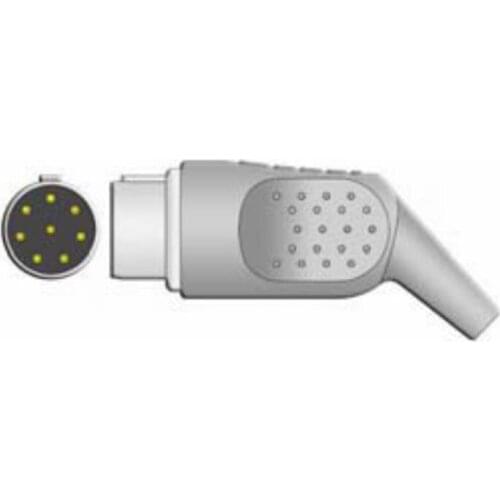 Compatible H*P 8pin ECG Connector ECG CABLE spare parts plug