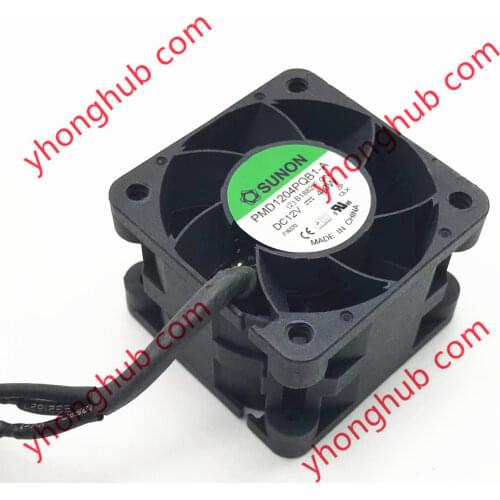 SUNON PMD1204PQB1-A (2).B1882.F.GN DC 12V 4.0W 40x40x28mm Server Cooling Fan