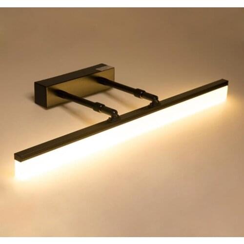 LED Wall light Bathroom Mirror Lamp warm white /white washroom wall Lamp fixtures acrylic 9W 40CM/ 12W 50CM makeup mirror light