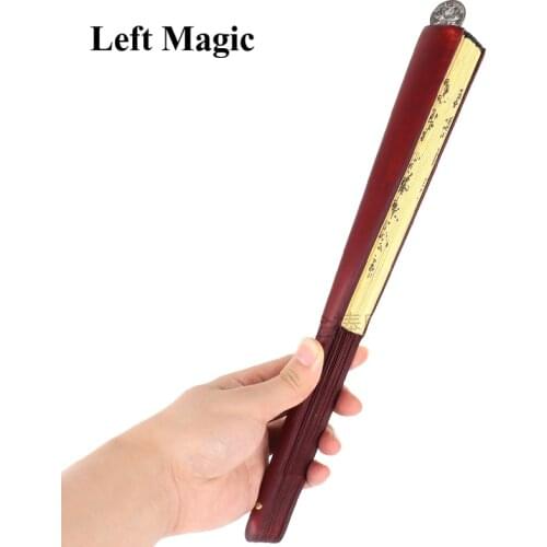 Coin Fan Magic Tricks Producing Coins Stage Magic Props Illusion Gimmicks Mentalism Comedy Appeaing Coin Comedy