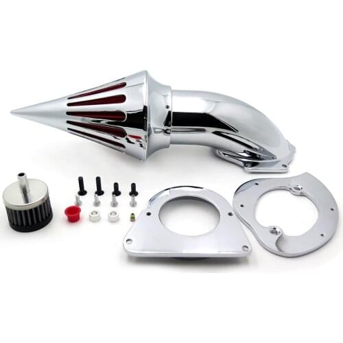 Aftermarket free shipping motorcycle parts Spike Air Cleaner intake filter for Kawasaki Vulcan 800 Classic 1995-2012 CHROME
