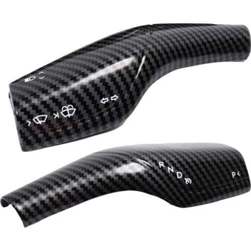 For Tesla Model 3 Y Carbon Fiber Column Shift Protective Cover Stickers