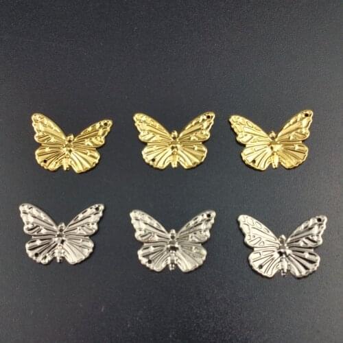 20Pcs 15x21mm Filigree Connectors Metal Crafts Gift Decoration DIY Findings