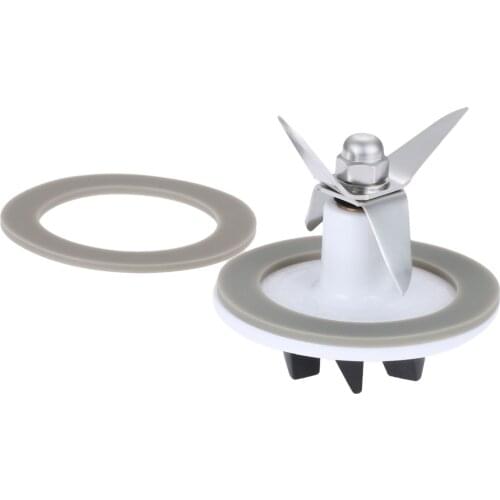 3pcs/kit Blender Blade+Sealing Gasket Ring White SPB-456-2 fits for Cuisinart CB-18/SPB-6 Series SmartPower Duet Food Processors
